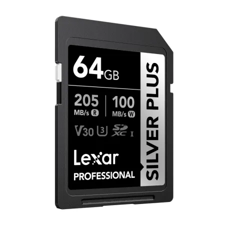Lexar Professional SILVER PLUS SDXC 64GB memory card